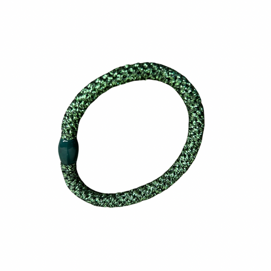 Haarrekje groen glitter