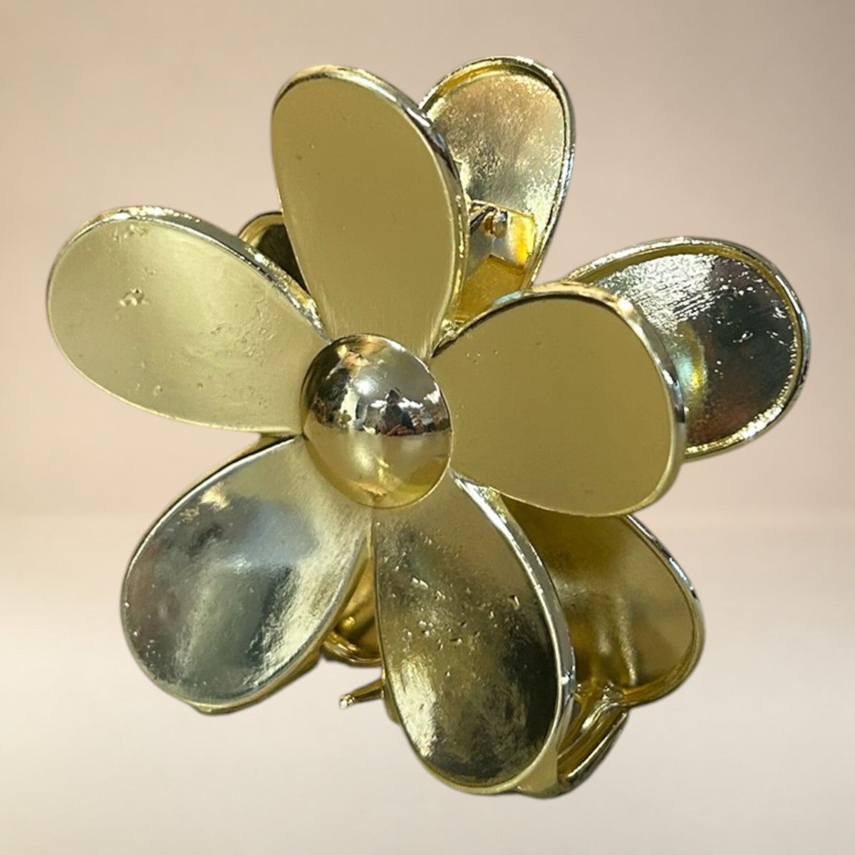 Gouden dichte haarklem